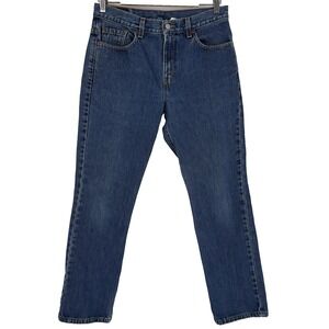 Vintage Levi's 505 Womens‎ Slim Fit Straight Leg Jeans 11 Jr Denim Made in USA